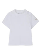 Set t-shirt e salopette per neonato Boss Kids multicolore con design a righe J53038 249 BOSS KIDS 