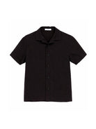 Camicia per bambino Paolo Pecora Kids nera con colletto classico PP4357 NERO PAOLO PECORA KIDS 