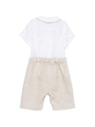 Tutina per neonato Mariella Ferrari multicolore con colletto a punta PLF6 BEIGE MARIELLA FERRARI KIDS 