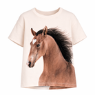 T-shirt Rie per bambina Molo beige con stampa grafica 2S26A216 5672 MOLO KIDS 