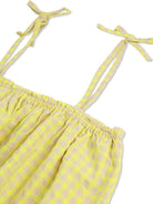 Top per bambina Bobo Choses giallo con motivo a quadri B125AC028 991 BOBO CHOSES KIDS 