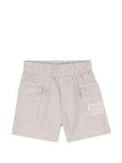Set t-shirt con shorts per neonato Boss Kids bianco con logo J53050 21K BOSS KIDS 