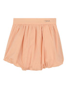 Set neonata Chloé Kids arancione pesca con ricamo e ruches C20923 440 CHLOE' KIDS 