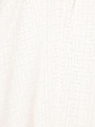 Abito per bambina Balmain Kids bianco con motivo jacquard BW1D62 S0192 102 BALMAIN KIDS 