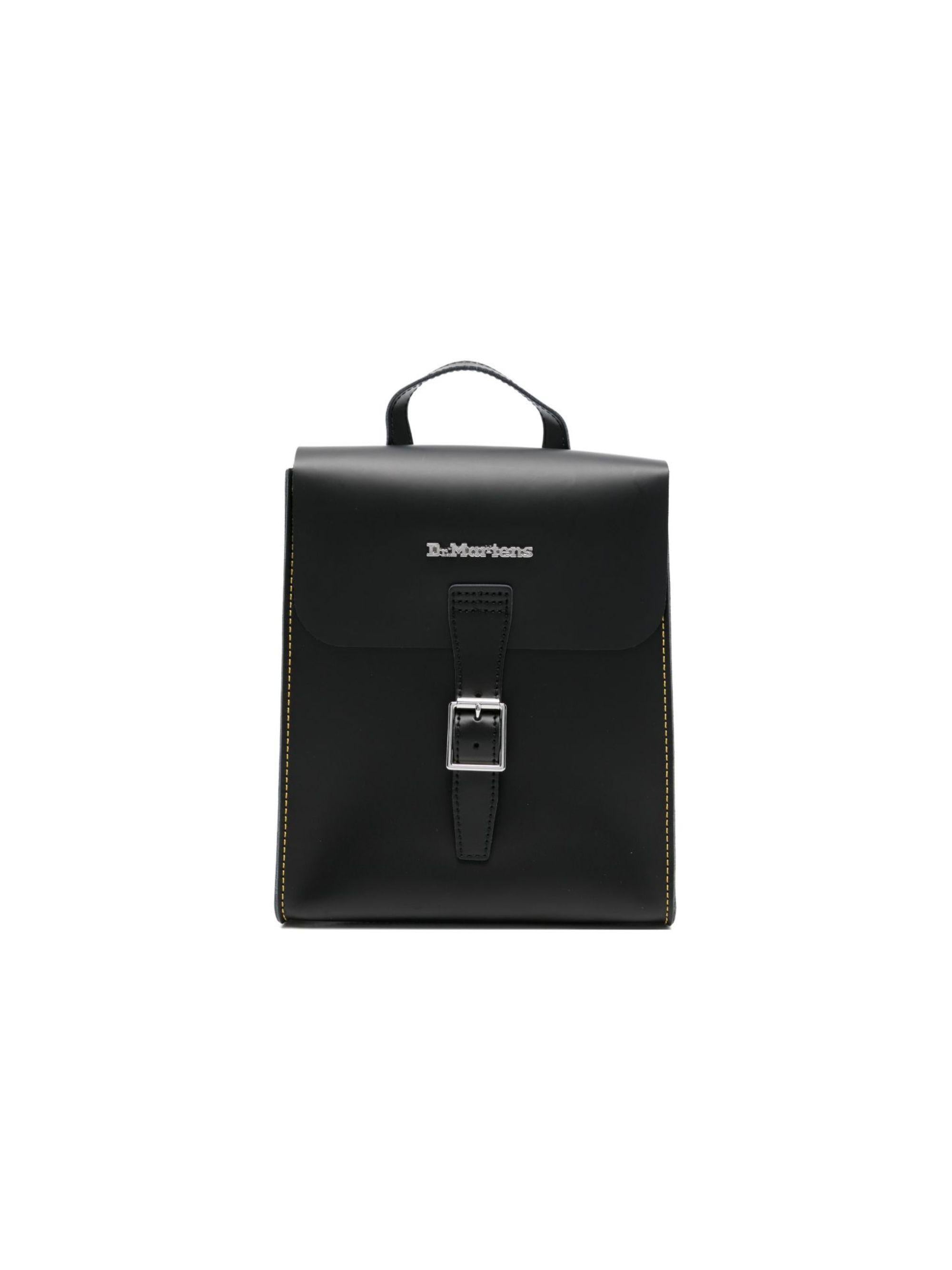 Borsa tote per bambina Dr. Martens Kids nera con cinturino con fibbia AB101001 BLACK Dr martens kids 