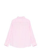 Camicia per bambino MC2 Saint Barth Kids rosa con colletto classico AGN0001 00142L MC2 ST. BARTH KIDS 