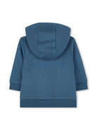 Tuta sportiva per neonato Givenchy Kids blu con stampa 4G H30629 80V GIVENCHY KIDS 