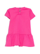 Abito per neonata John Richmond Junior fucsia con ruches RIP26034VE FUCHSIA PURPLE JOHN RICHMOND KIDS 