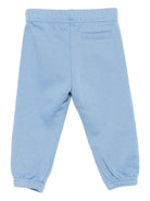 Pantaloni sportivi per bambino Palm Angels Kids azzurri con stampa con logo PB4X003F25FLE001 4203 PALM ANGELS KIDS 