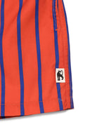 Costume da bagno per bambino Mini Rodini rosso a righe verticali 2528011242 RED MINI RODINI KIDS 