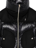 Giacca trapuntata per bambina Herno Kids nero con inserti imbottiti PI000190G12017Z 9300 HERNO KIDS 
