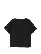T-shirt per bambina Jhon Richmond Junior nero in paillettes RGP26041PO BLACK JOHN RICHMOND JUNIOR 