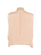 Camicia per donna Alysi beige con colletto classico 116255 P6214 PELLE ALYSI 