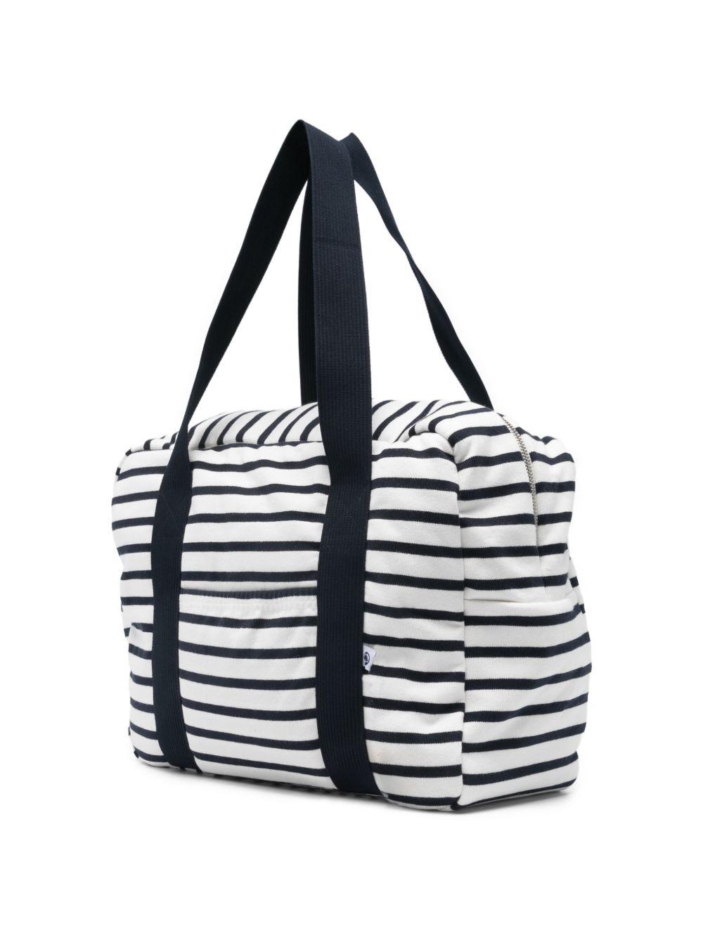 Borsa fasciatoio per neonati Petit Bateau multicolore con design a righe A0FYP 01 PETIT BATEAU KIDS 