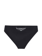 Bikini per bambina Givenchy Kids nero con stampa logo H31218 09B GIVENCHY KIDS 