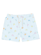 Costume per bambino MC2 Saint Barth Kids azzurro con stampa granchi all-over JEA0022 01081L MC2 ST. BARTH KIDS 