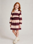 Abito per bambina Molo Kids multicolore con design a righe orizzontali 2W26E201 5016 MOLO KIDS 