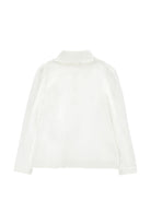 T-shirt per bambina Monnalisa Kids bianca con dettagli ruches 18HOZZ 8201 0099 MONNALISA KIDS 