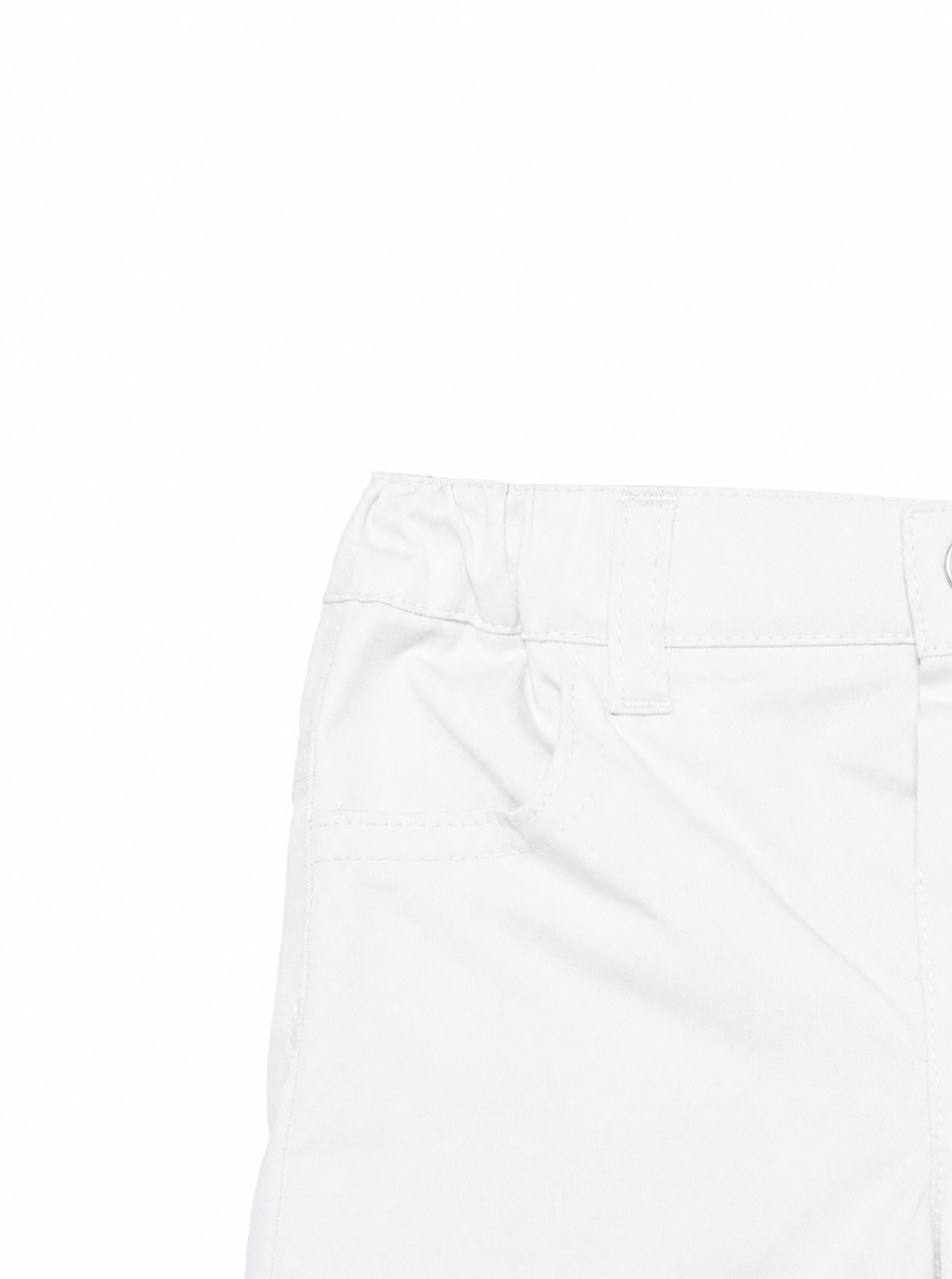 Shorts per neonato Fay Kids bianco con elastico in vita FY6559 G0019 101 FAY KIDS 