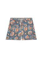 Shorts con fantasie per bambino Louise Misha Kids blu con tasche laterali MRI-S25-S0098 STEEL LOUISE MISHA 