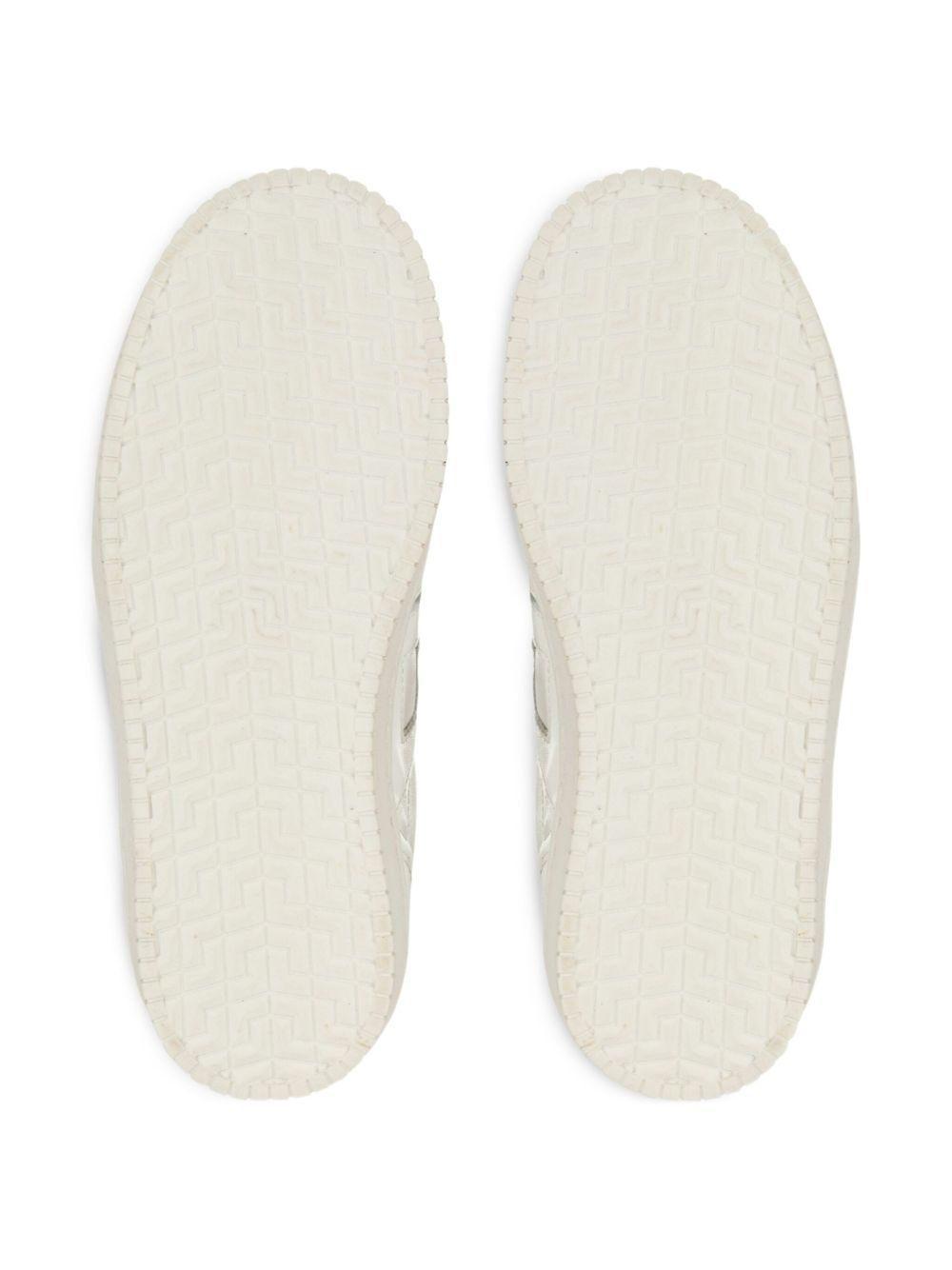 Sneaker monocolore per bambini Balmain Kids bianche con logo BX0Q16 Z1574 100 BALMAIN KIDS 