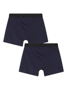 Set 2 boxer Boss Kids blu con stampa J52665 849 BOSS KIDS 