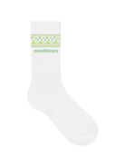 Calzini per bambino Casablanca Kids bianco con decorazione onde ASP26ACC01008 KNITTED WAVE CASABLANCA KIDS 