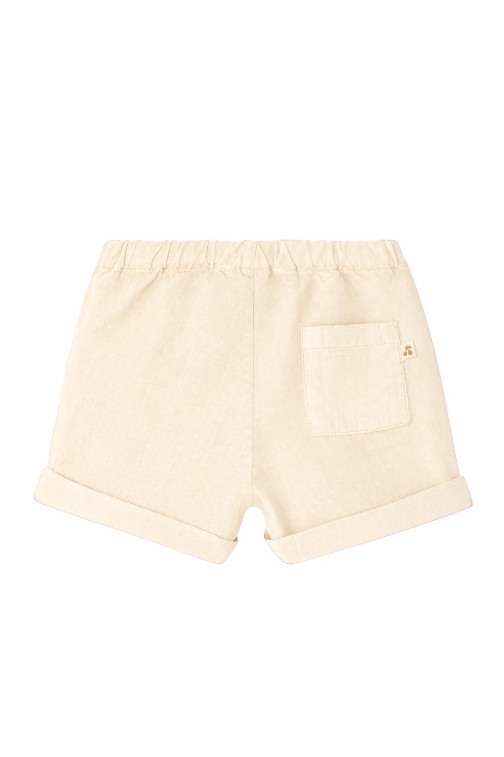 Shorts Ecady per neonato Bonpoint beige con vita elasticizzata S06ZBEW00004 063 BONPOINT KIDS 