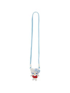 Porta telefono per bambina Monnalisa multicolore con peluche applicato 19G028 7775 0099 MONNALISA KIDS 