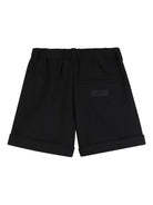 Shorts per bambina Givenchy Kids nero con passanti per cintura H31162 09B GIVENCHY KIDS 