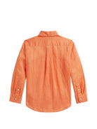 Camicia per bambino Polo Ralph Lauren Kids arancione con colletto classico 322967600 005 Ralph Lauren kids 