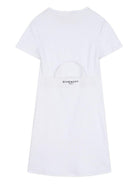 Abito per bambina Givenchy Kids bianco con logo H31222 10P GIVENCHY KIDS 