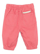 Pantaloni per neonata Stella McCartney Kids rosa con vita elasticizzata TX6630 Z0628 304 STELLA McCARTNEY KIDS 