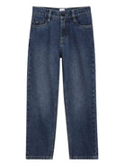 Jeans per bambino Boss Kids blu con applicazione logo J52922 Z25 BOSS KIDS 