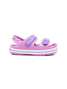 Sandali per bambina Crocs Kids rosa con dettaglio ritagliato 209423 BUBL CROCS KIDS 