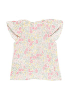 T-shirt per neonata Tartine Et Chocolat multicolore con stampa floreale all-over CC12101 70 TArtine & Chocolat KIDS 