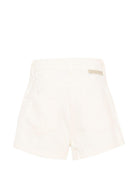 Shorts per bambina Stella McCartney Kids bianco con dettagli stelle TY6F39 Z3457 101 STELLA McCARTNEY KIDS 