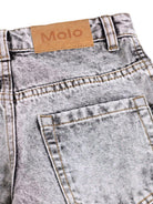 Jeans per bambino Molo Kids grigio con lavaggio acido 6W26I104 5959 MOLO KIDS 