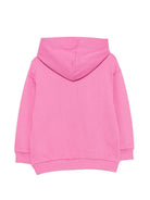 Felpa per bambina Emilio Pucci Kids fucsia con dettaglio logo PZ4A90 Z3183 543VE EMILIO PUCCI KIDS 