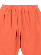 Pantaloni per neonato Bonpoint Kids arancioni con tasca posteriore applicata W06ZPAW00006 035C BONPOINT KIDS 