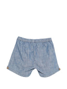 Shorts per bambino Donsje denim con vita elasticizzata 4117400 00080 DONSJE KIDS 