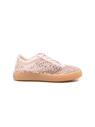 Sneakers per bambina Florens rosa chiaro con lacci impreziositi F1253 2/2 CIPRIA FLORENS KIDS 