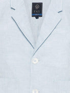Blazer per bambino Fay Kids azzurro con revers classici FY2Q34 I0318 607 FAY KIDS 