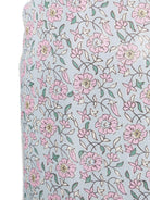 Pareo per donna MC2 Saint Barth azzurro con stampa floreale all-over TAIT001 09705L MC2 ST. BARTH 