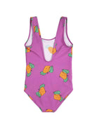 Costume intero per bambina Bobo Choses viola con stampa grafica all-over B126AC125 511 BOBO CHOSES KIDS 