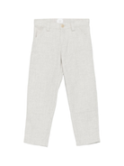 Pantaloni per bambino Eleventy Kids grigi con tasche posteriori applicate EX6P50 I0233 800 ELEVENTY KIDS 