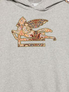 Felpa per bambino Etro Kids grigia con cappuccio GY4P30 Z3188 806 ETRO KIDS 