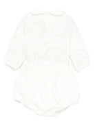 Tutina per neonata La Stupenderia bianca con colletto alla Peter Pan 1CBCT02 V02X28 LA STUPENDERIA 