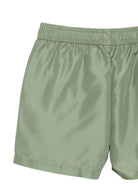 Costume da bagno per bambino Moschino Kids verde con stampa logo HUL01LLKA02 30037 MOSCHINO KIDS 