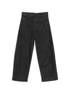 Jeans per bambina Pinko Kids nero con occhielli KFPA047CDS061 5026 PINKO KIDS 